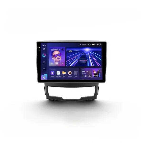 Navigatie Auto Teyes CC3 2K SsangYong Korando 3 2010-2013 6+128GB 9.5" QLED Octa-core 2Ghz, Android 4G Bluetooth 5.1 DSP