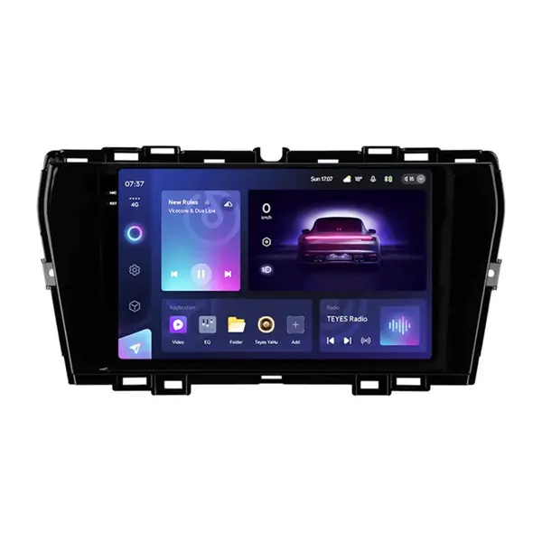Navigatie Auto Teyes CC3 2K SsangYong Tivoli 2019-2021 4+64GB 9.5" QLED Octa-core 2Ghz, Android 4G Bluetooth 5.1 DSP