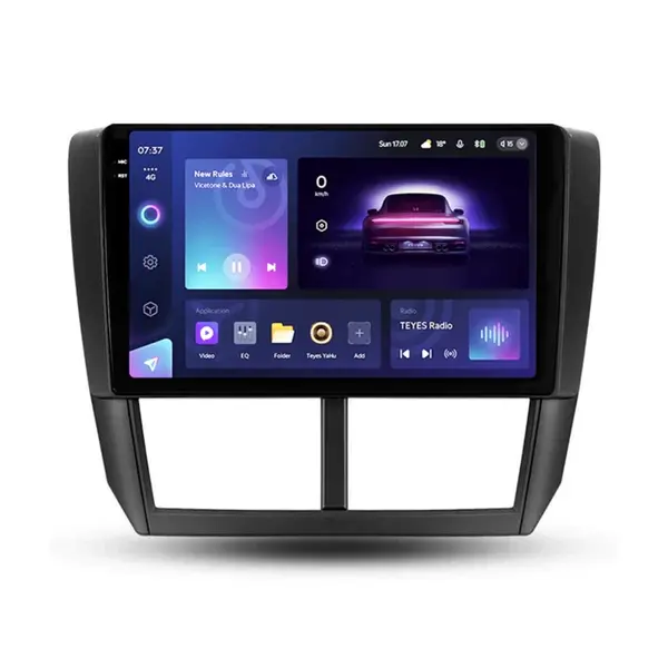 Navigatie Auto Teyes CC3 2K Subaru Impreza 2007-2011 4+32GB 9.5" QLED Octa-core 2Ghz Android 4G Bluetooth 5.1 DSP