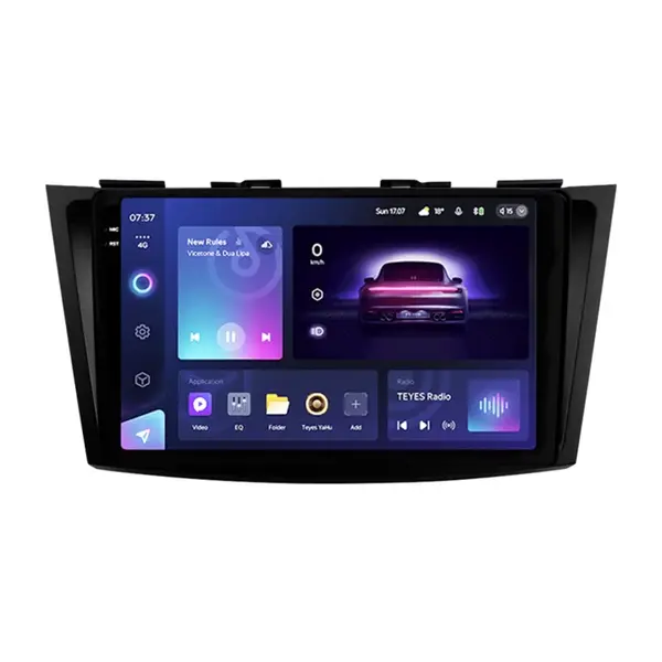 Navigatie Auto Teyes CC3 2K Suzuki Swift 4 2011-2017 4+32GB 9.5" QLED Octa-core 2Ghz Android 4G Bluetooth 5.1 DSP