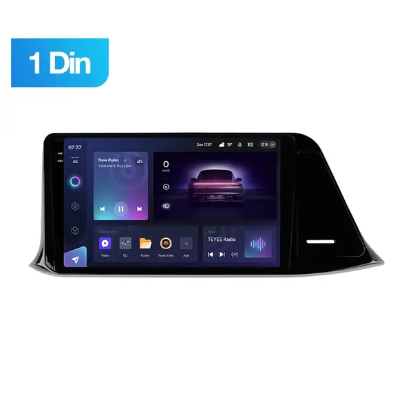 Navigatie Auto Teyes CC3 2K Toyota C-HR 2016-2023 4+64GB 9.5" QLED Octa-core 2Ghz, Android 4G Bluetooth 5.1 DSP