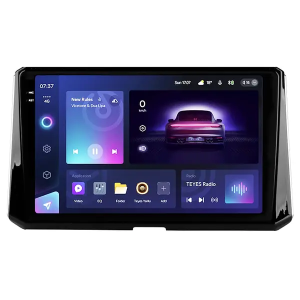 Navigatie Auto Teyes CC3 2K Toyota Corolla 12 2018-2020 4+32GB 10.36" QLED Octa-core 2Ghz, Android 4G Bluetooth 5.1 DSP