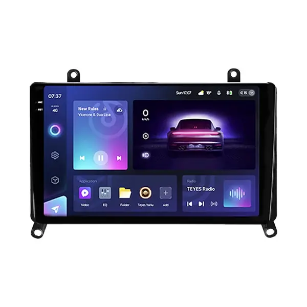 Navigatie Auto Teyes CC3 2K Toyota Hiace H300 6 2019-2022 4+32GB 9.5" QLED Octa-core 2Ghz Android 4G Bluetooth 5.1 DSP