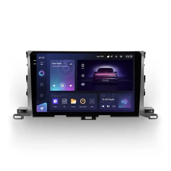 Navigatie Auto Teyes CC3 2K Toyota Highlander 3 2013-2018 4+32GB 10.36" QLED Octa-core 2Ghz Android 4G Bluetooth 5.1 DSP