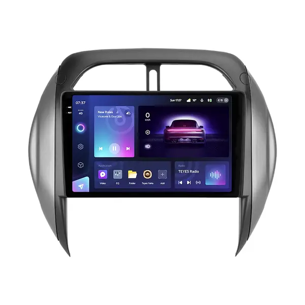 Navigatie Auto Teyes CC3 2K Toyota RAV4 2 XA20 2003-2005 6+128GB 9.5 QLED Octa-core 2Ghz, Android 4G Bluetooth 5.1 DSP
