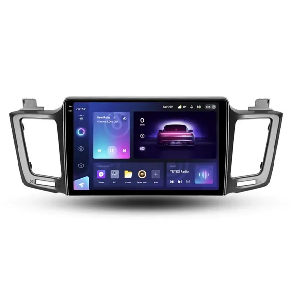 Navigatie Auto Teyes CC3 2K Toyota RAV4 XA40 2012-2018 4+32GB 10.36" QLED Octa-core 2Ghz, Android 4G Bluetooth 5.1 DSP