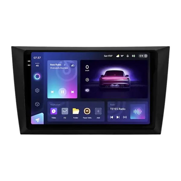 Navigatie Auto Teyes CC3 2K Volkswagen Golf 6 2008-2016 4+32GB 9.5" QLED Octa-core 2Ghz Android 4G Bluetooth 5.1 DSP