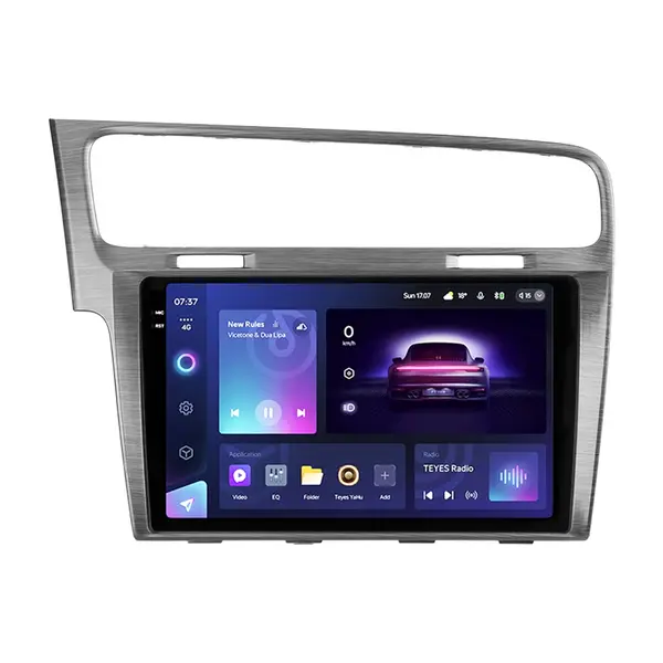 Navigatie Auto Teyes CC3 2K Volkswagen Golf 7 2012-2020 6+128GB 10.36" QLED Octa-core 2Ghz, Android 4G Bluetooth 5.1 DSP