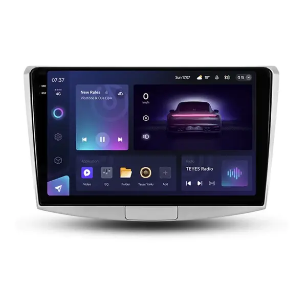 Navigatie Auto Teyes CC3 2K Volkswagen Passat CC 2008-2016 4+32GB 10.36" QLED Octa-core 2Ghz Android 4G Bluetooth 5.1 DSP