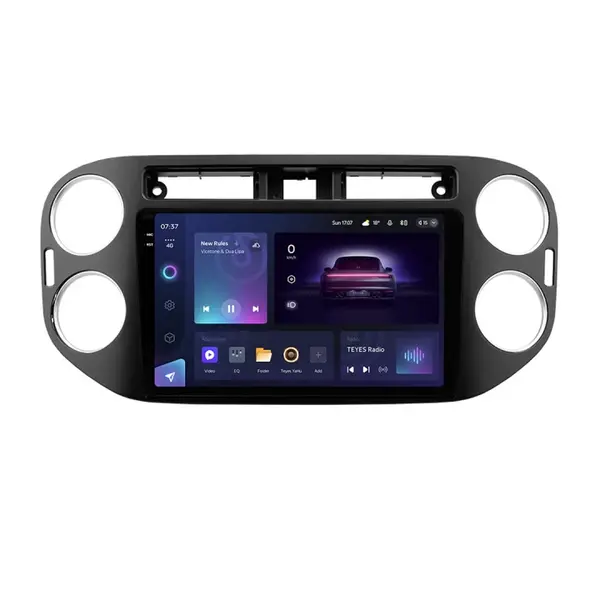 Navigatie Auto Teyes CC3 2K Volkswagen Tiguan 1 2006-2016 4+64GB 9.5" QLED Octa-core 2Ghz, Android 4G Bluetooth 5.1 DSP
