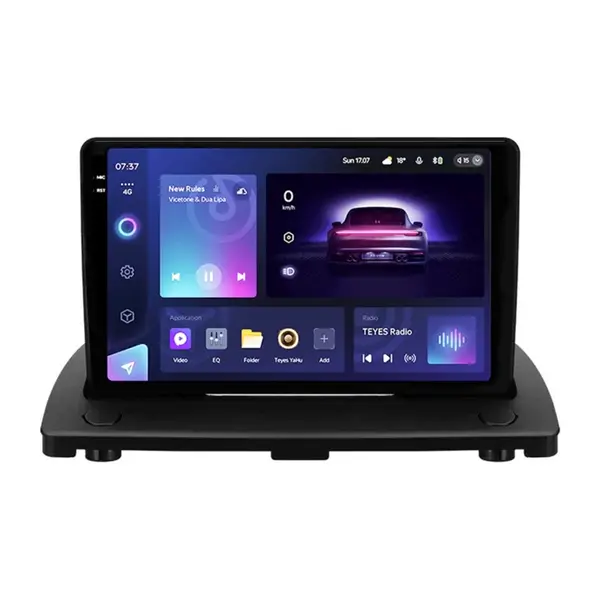 Navigatie Auto Teyes CC3 2K Volvo XC90 2002-2014 4+32GB 9.5" QLED Octa-core 2Ghz Android 4G Bluetooth 5.1 DSP