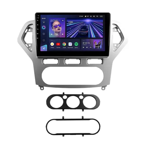 Navigatie Auto Teyes CC3 360 Ford Mondeo 3 2007-2014 6+128GB 10.2" QLED Octa-core 1.8Ghz Android 4G Bluetooth 5.1 DSP