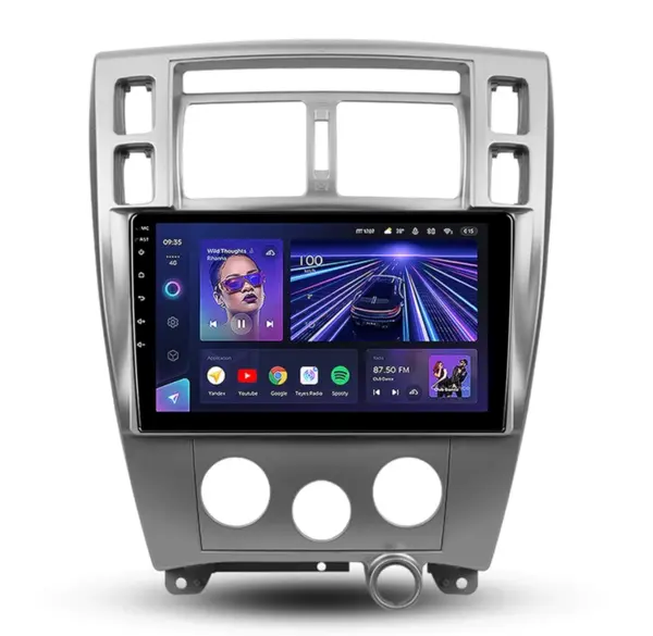 Navigatie Auto Teyes CC3 360° Hyundai Tucson 1 2004-2009 6+128GB 10.2" QLED Octa-core 1.8Ghz, Android 4G Bluetooth 5.1 DSP