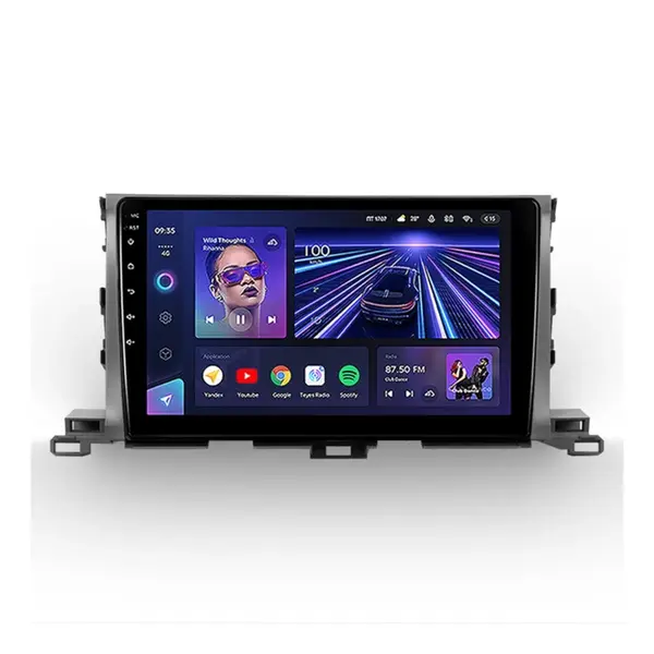 Navigatie Auto Teyes CC3 360° Toyota Highlander 3 2013-2018 6+128GB 10.2" QLED Octa-core 1.8Ghz, Android 4G Bluetooth 5.1 DSP