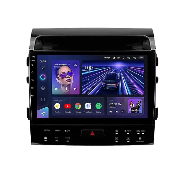 Navigatie Auto Teyes CC3 360° Toyota Land Cruiser 11 J200 2007-2015 II 6+128GB 10.2" QLED Octa-core 1.8Ghz, Android 4G Bluetooth 5.1 DSP