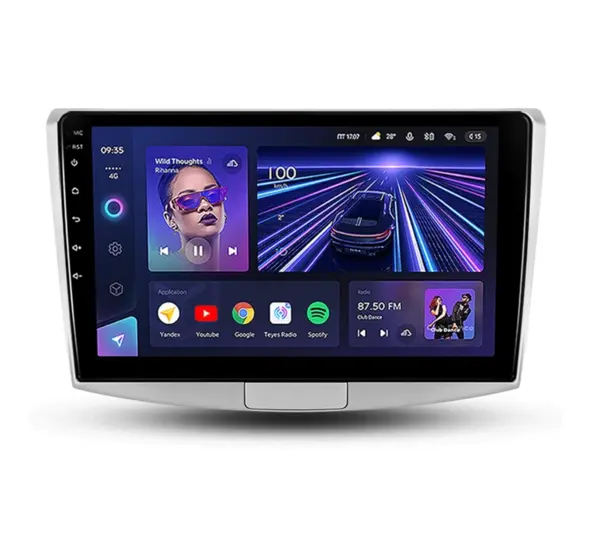 Navigatie Auto Teyes CC3 360° Volkswagen Passat B6 2005-2010 6+128GB 10.2" QLED Octa-core 1.8Ghz, Android 4G Bluetooth 5.1 DSP