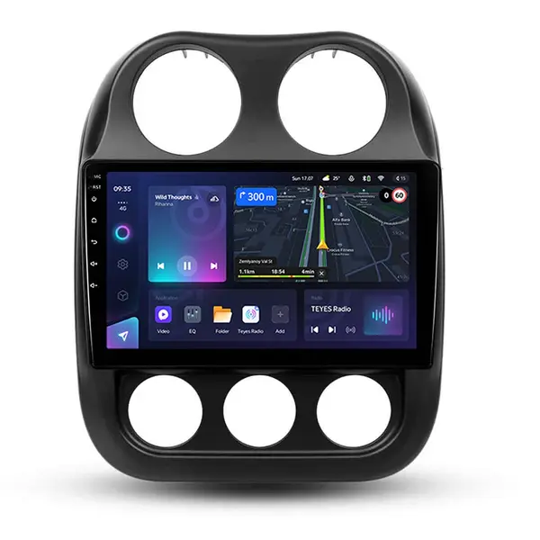 Navigatie Auto Teyes CC3L Jeep Compass 1 2009-2015 4+64GB 10.2" IPS Octa-core 1.6Ghz, Android 4G Bluetooth 5.1 DSP