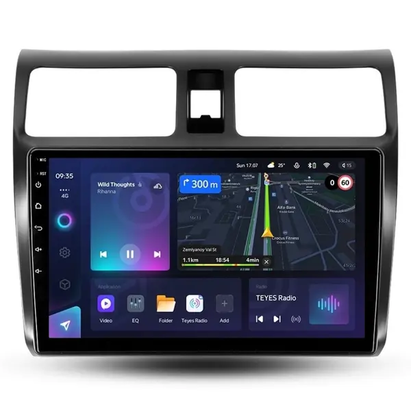 Navigatie Auto Teyes CC3L Suzuki Swift 3 2003-2010 4+64GB 10.2" IPS Octa-core 1.6Ghz, Android 4G Bluetooth 5.1 DSP