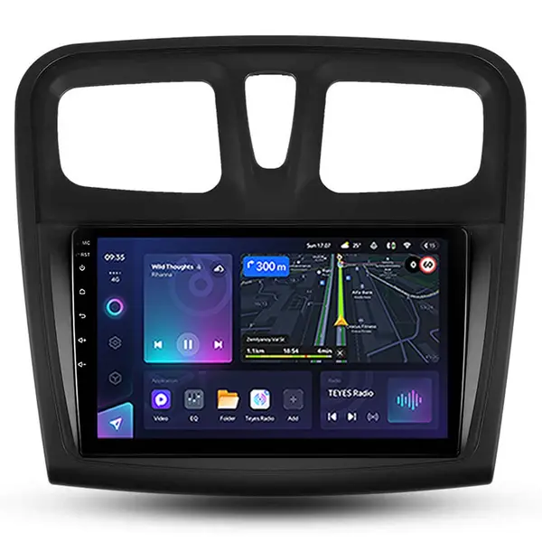 Navigatie Auto Teyes CC3L WiFi Dacia Logan 2 2012-2016 2+32GB 9" IPS Quad-core 1.3Ghz, Android Bluetooth 5.1 DSP