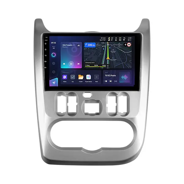 Navigatie Auto Teyes CC3L WiFi Dacia Sandero 1 2008-2012 2+32GB 9" IPS Quad-core 1.3Ghz, Android Bluetooth 5.1 DSP