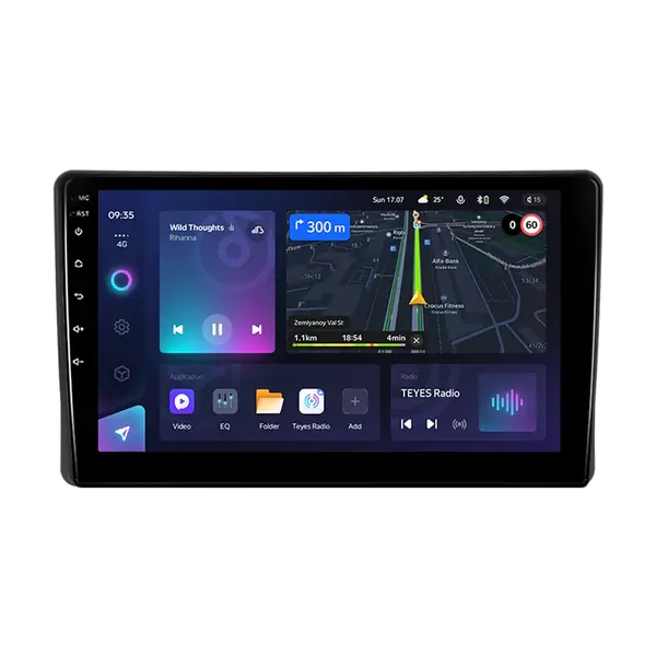 Navigatie Auto Teyes CC3L WiFi Fiat Panda 2003-2012 2+32GB 9" IPS Quad-core 1.3Ghz, Android Bluetooth 5.1 DSP