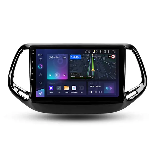 Navigatie Auto Teyes CC3L WiFi Jeep Compass 2 2016-2018 2+32GB 10.2" IPS Quad-core 1.3Ghz, Android Bluetooth 5.1 DSP
