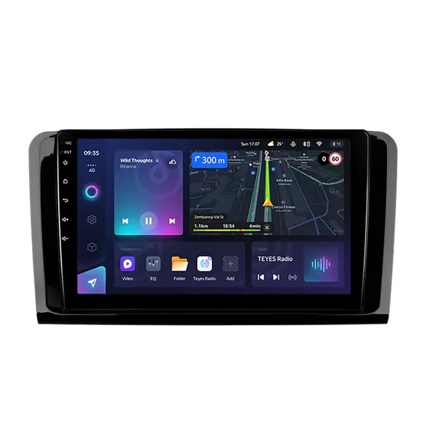 Navigatie Auto Teyes CC3L WiFi Mercedes-Benz ML W164 2006-2011 2+32GB 9" IPS Quad-core 1.3Ghz, Android Bluetooth 5.1 DSP