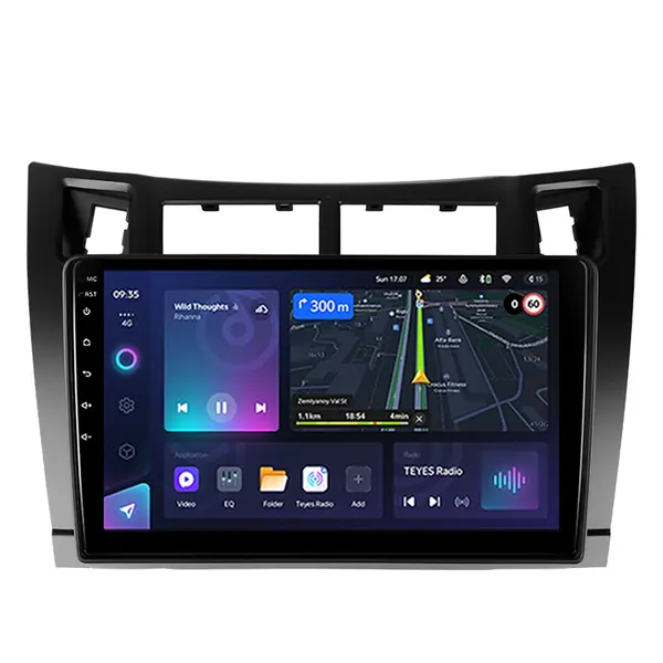 Navigatie Auto Teyes CC3L WiFi Toyota Yaris 2005-2012 2+32GB 9" IPS Quad-core 1.3Ghz, Android Bluetooth 5.1 DSP