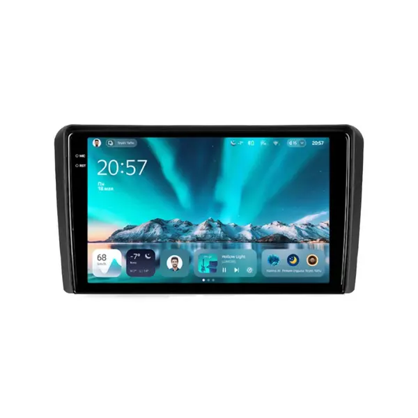 Navigatie Auto Teyes CC4 Audi A3 8P 2004-2013 6+64GB 9.5" QLED Octa-core 2.7Ghz, Android 4G Bluetooth 5.1 DSP