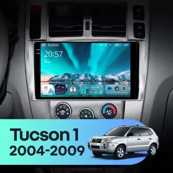 Navigatie Auto Teyes CC4 Hyundai Tucson 1 2004-2009 6+64GB 10.36" QLED Octa-core 2.7Ghz, Android 4G Bluetooth 5.1 DSP