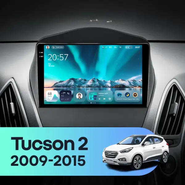 Navigatie Auto Teyes CC4 Hyundai Tucson 2 2009-2015 6+128GB 9.5" QLED Octa-core 2.7Ghz, Android 4G Bluetooth 5.1 DSP