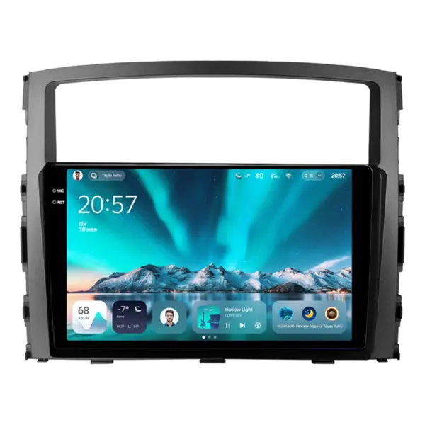 Navigatie Auto Teyes CC4 Mitsubishi Pajero 4 V80 2006-2021 6+64GB 9.5" QLED Octa-core 2.7Ghz, Android 4G Bluetooth 5.1 DSP