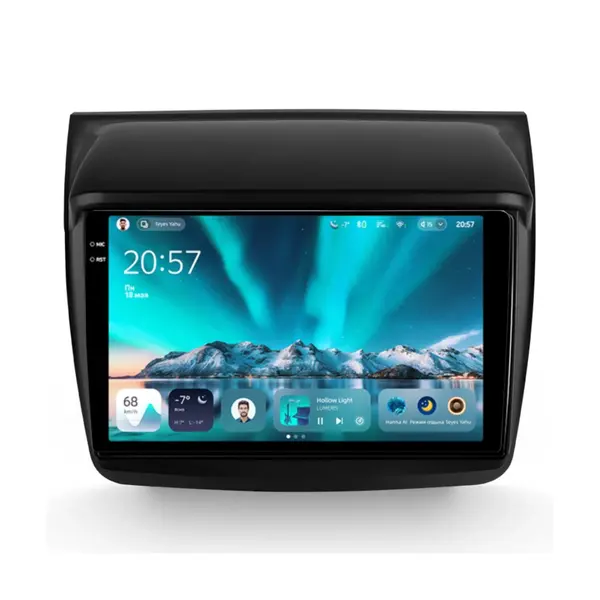 Navigatie Auto Teyes CC4 Mitsubishi Pajero Sport 2 2008-2016 6+64GB 9.5" QLED Octa-core 2.7Ghz, Android 4G Bluetooth 5.1 DSP