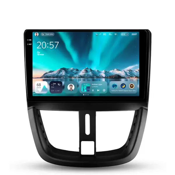 Navigatie Auto Teyes CC4 Peugeot 207 2006-2015 6+128GB 9.5" QLED Octa-core 2.7Ghz, Android 4G Bluetooth 5.1 DSP