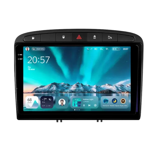 Navigatie Auto Teyes CC4 Peugeot 408 2012-2020 6+128GB 9.5" QLED Octa-core 2.7Ghz, Android 4G Bluetooth 5.1 DSP