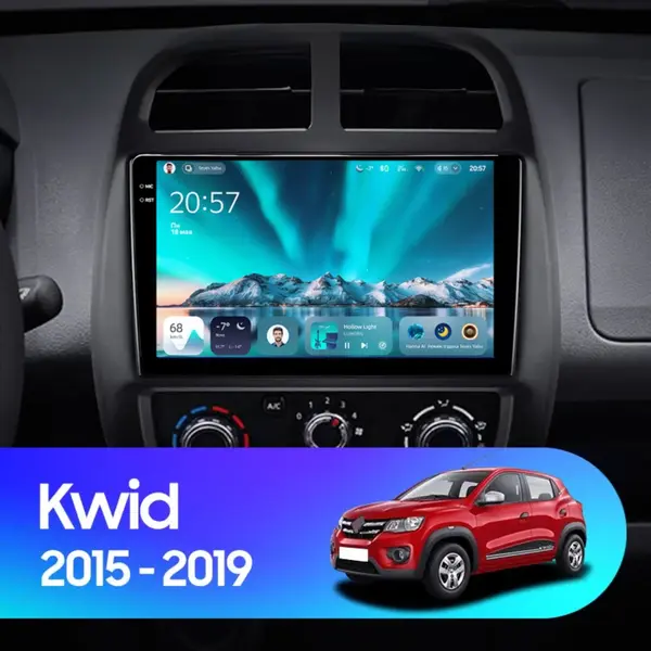 Navigatie Auto Teyes CC4 Renault KWID 2015-2019 6+128GB 9.5" QLED Octa-core 2.7Ghz, Android 4G Bluetooth 5.1 DSP