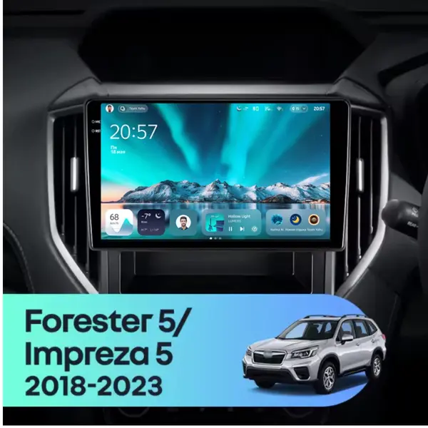 Navigatie Auto Teyes CC4 Subaru Forester 5 2018-2023 6+64GB 9.5" QLED Octa-core 2.7Ghz, Android 4G Bluetooth 5.1 DSP
