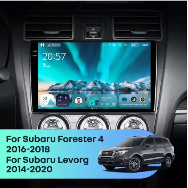Navigatie Auto Teyes CC4 Subaru Forester SJ 2016-2018 6+128GB 9.5" QLED Octa-core 2.7Ghz, Android 4G Bluetooth 5.1 DSP