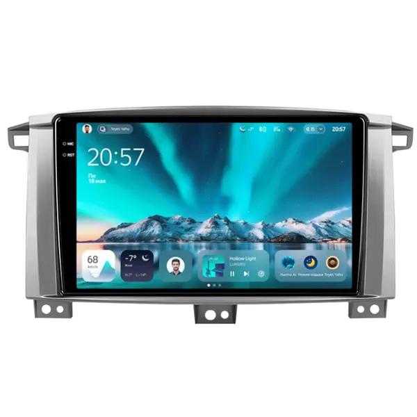 Navigatie Auto Teyes CC4 Toyota Land Cruiser LC J100 2002-2007 6+64GB 9.5" QLED Octa-core 2.7Ghz, Android 4G Bluetooth 5.1 DSP