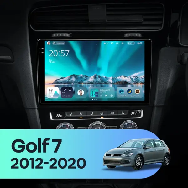 Navigatie Auto Teyes CC4 Volkswagen Golf 7 2012-2020 6+64GB 10.36" QLED Octa-core 2.7Ghz, Android 4G Bluetooth 5.1 DSP