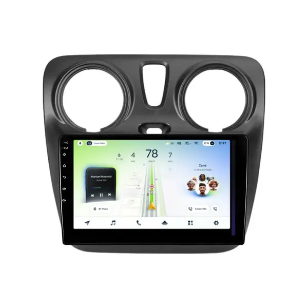 Navigatie Auto Teyes CC4L DTS Dacia Dokker 2012-2020 6+64GB 9" QLED Qualcomm 2Ghz, Android 4G Bluetooth 5.1 DSP