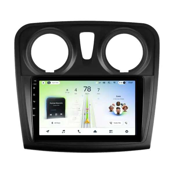 Navigatie Auto Teyes CC4L DTS Dacia Sandero 2 2017-2022 6+64GB 9" QLED Qualcomm 2Ghz, Android 4G Bluetooth 5.1 DSP