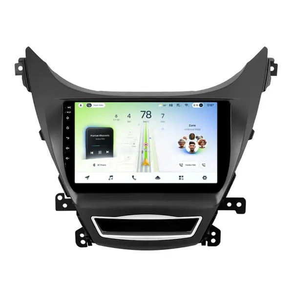 Navigatie Auto Teyes CC4L DTS Hyundai Elantra 5 2010-2016 6+64GB 9" QLED Qualcomm 2Ghz, Android 4G Bluetooth 5.1 DSP