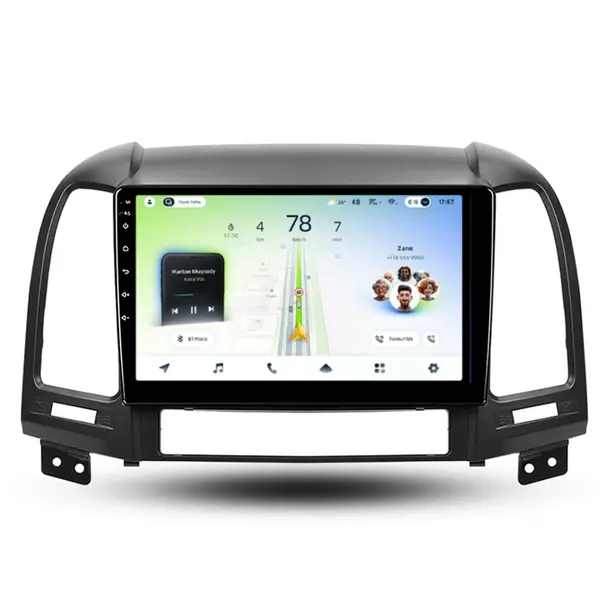 Navigatie Auto Teyes CC4L DTS Hyundai Santa Fe 2 2007-2012 6+64GB 9" QLED Qualcomm 2Ghz, Android 4G Bluetooth 5.1 DSP