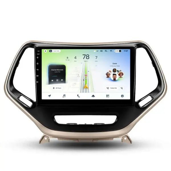 Navigatie Auto Teyes CC4L DTS Jeep Cherokee 5 2015-2018 6+64GB 10.2" QLED Qualcomm 2Ghz, Android 4G Bluetooth 5.1 DSP