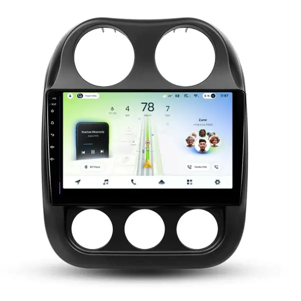 Navigatie Auto Teyes CC4L DTS Jeep Compass 1 2009-2015 6+64GB 10.2" QLED Qualcomm 2Ghz, Android 4G Bluetooth 5.1 DSP