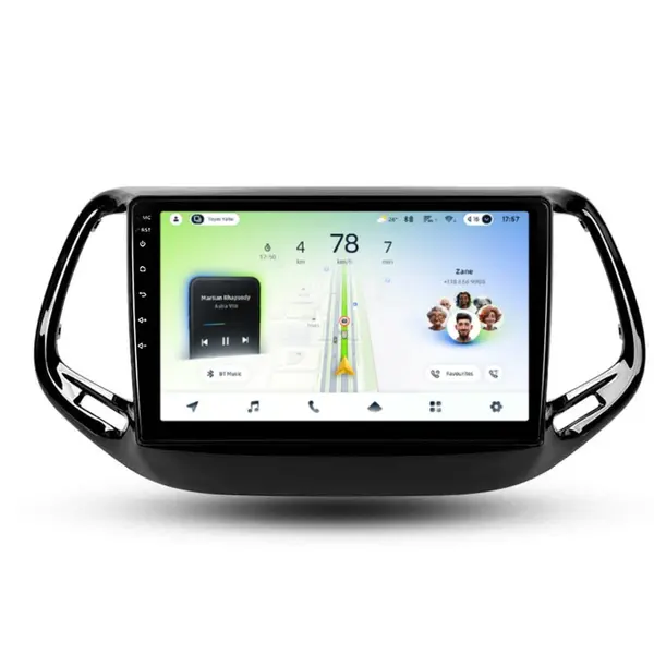 Navigatie Auto Teyes CC4L DTS Jeep Compass 2 2016-2018 6+64GB 10.2" QLED Qualcomm 2Ghz, Android 4G Bluetooth 5.1 DSP