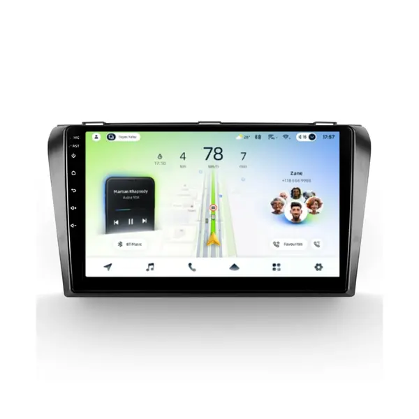 Navigatie Auto Teyes CC4L DTS Mazda 3 I 2003-2009 6+64GB 9" QLED Qualcomm 2Ghz, Android 4G Bluetooth 5.1 DSP