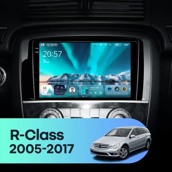 Navigatie Auto Teyes CC4L DTS Mercedes-Benz R Class W251 2005-2017 6+64GB 9" QLED Qualcomm 2Ghz, Android 4G Bluetooth 5.1 DSP