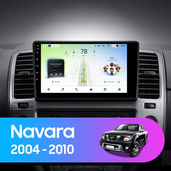 Navigatie Auto Teyes CC4L DTS Nissan Navara 3 D40 2004-2010 6+64GB 9" QLED Qualcomm 2Ghz, Android 4G Bluetooth 5.1 DSP